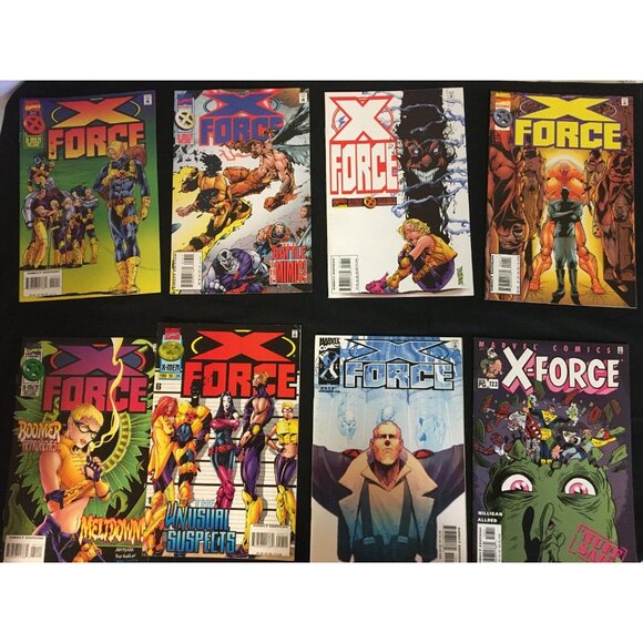 X-Force Comic Books Lot of 14 by Marvel Comics Circa 1991-2002 - Picture 2 of 11